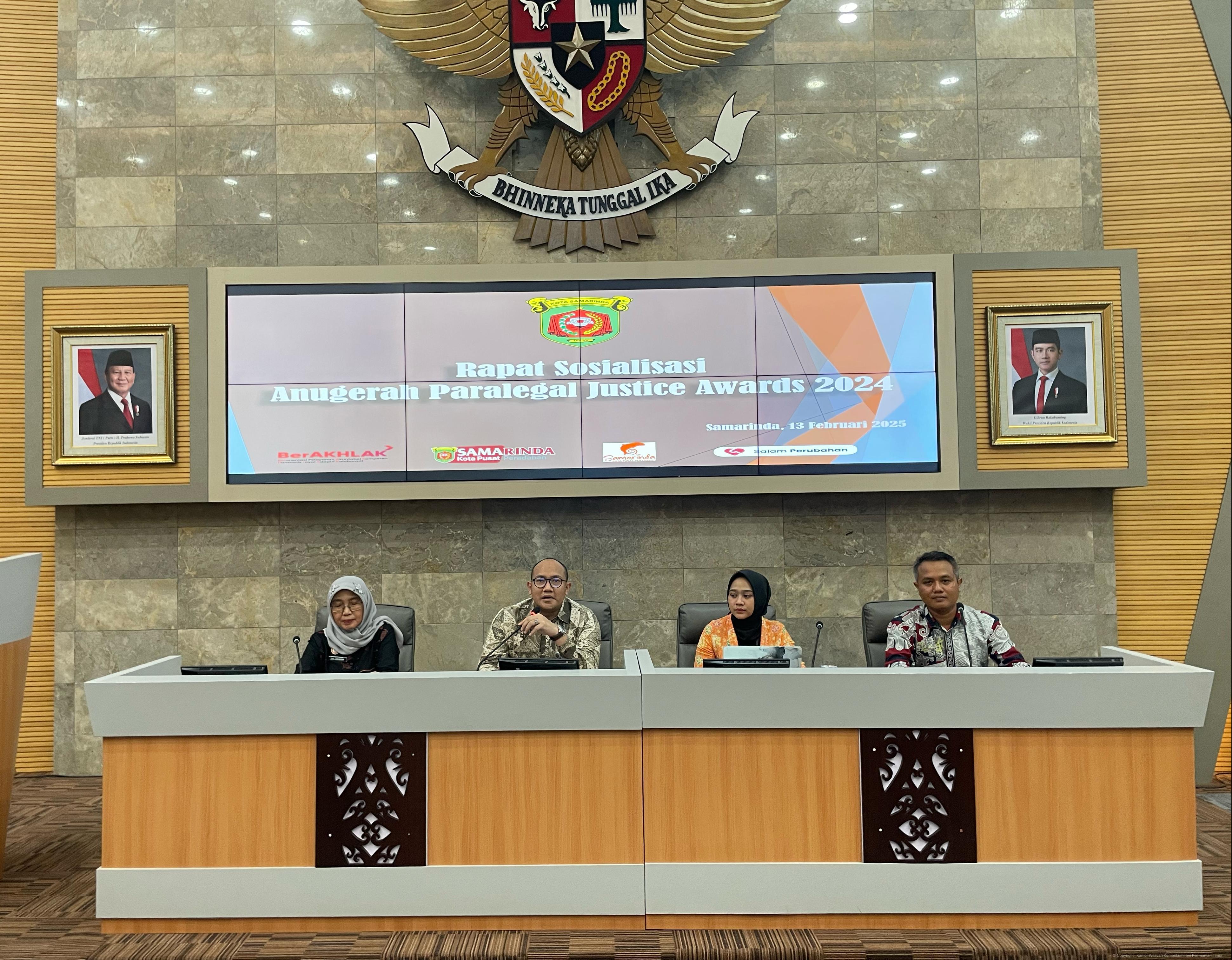 1. Sosialisasi Paralegal Pemkot