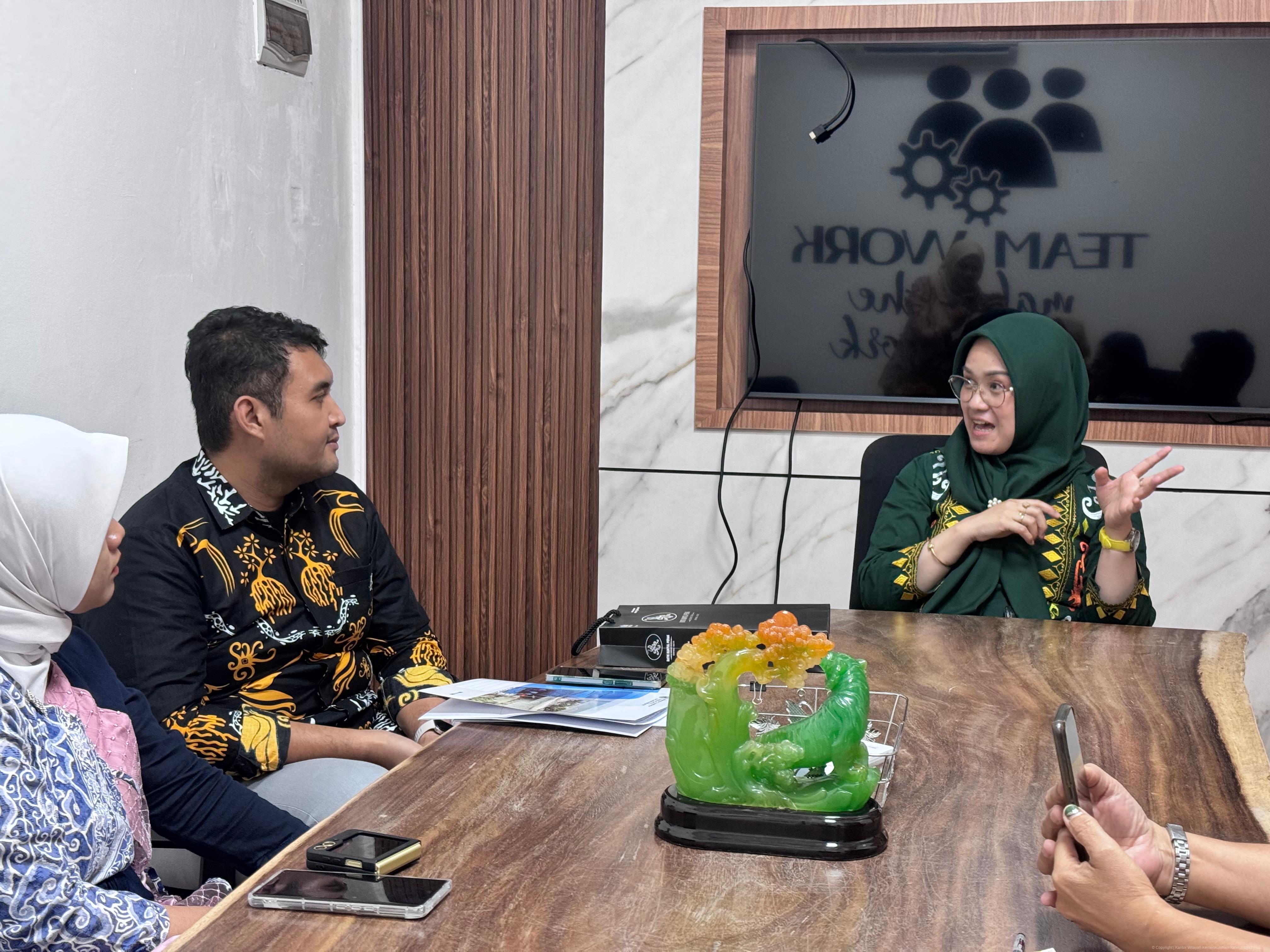 3. Audiensi DISPORA Bontang