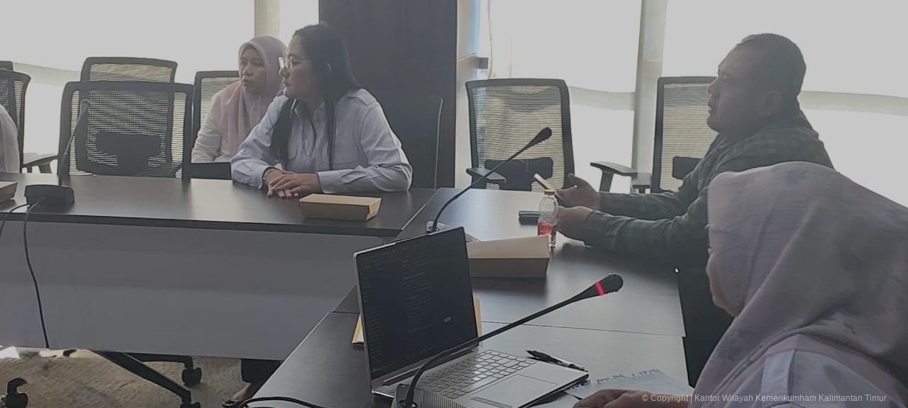 Kanwil Kemenkum Kaltim Verifikasi Kelengkapan Dokumen Parpol untuk Pencairan Bantuan Keuangan