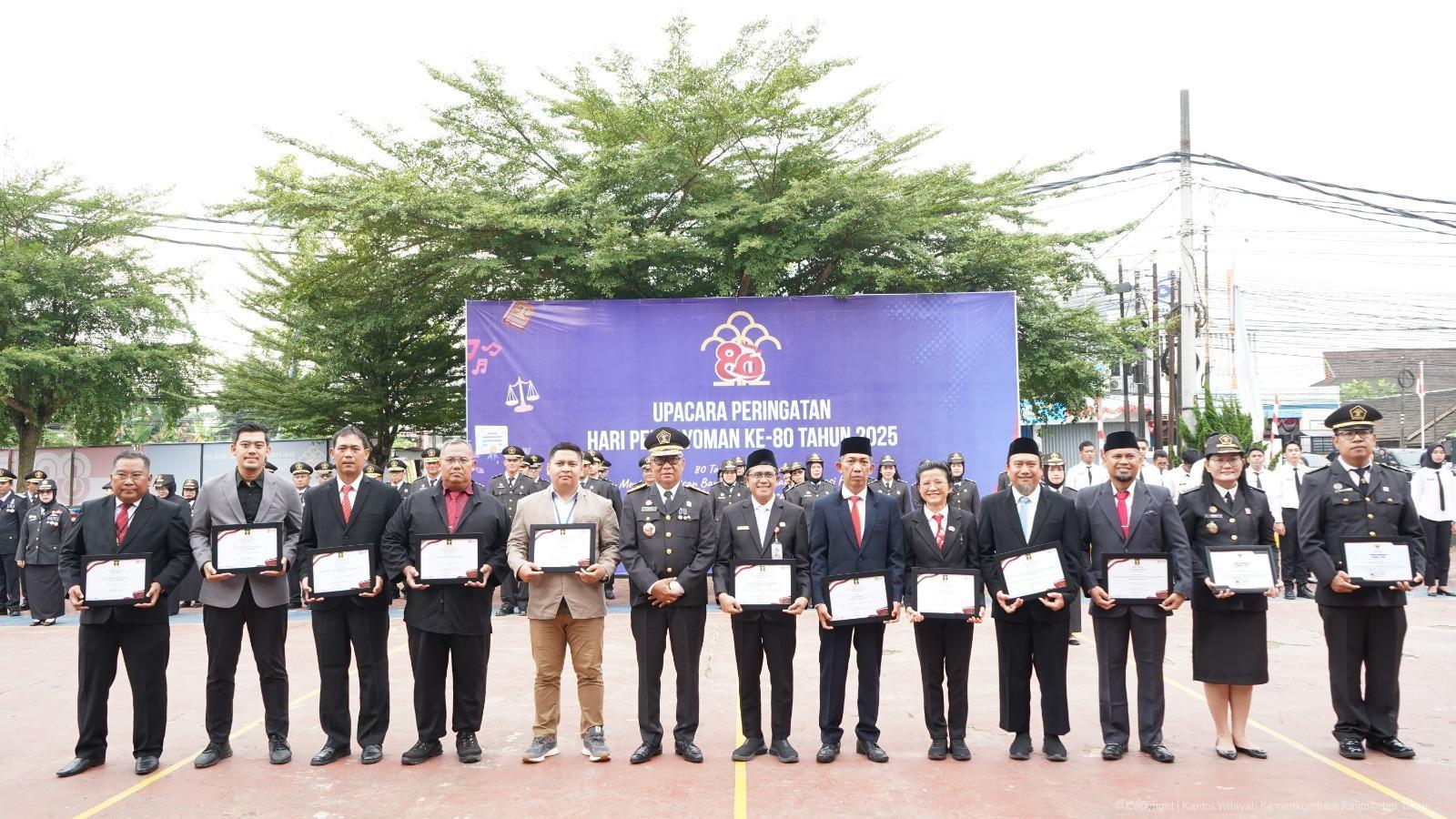 10. Upacara Hari Pengayoman ke 80
