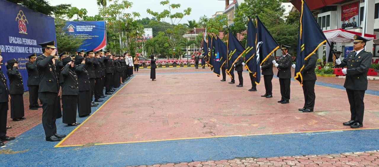 11. Upacara Hari Pengayoman ke 80