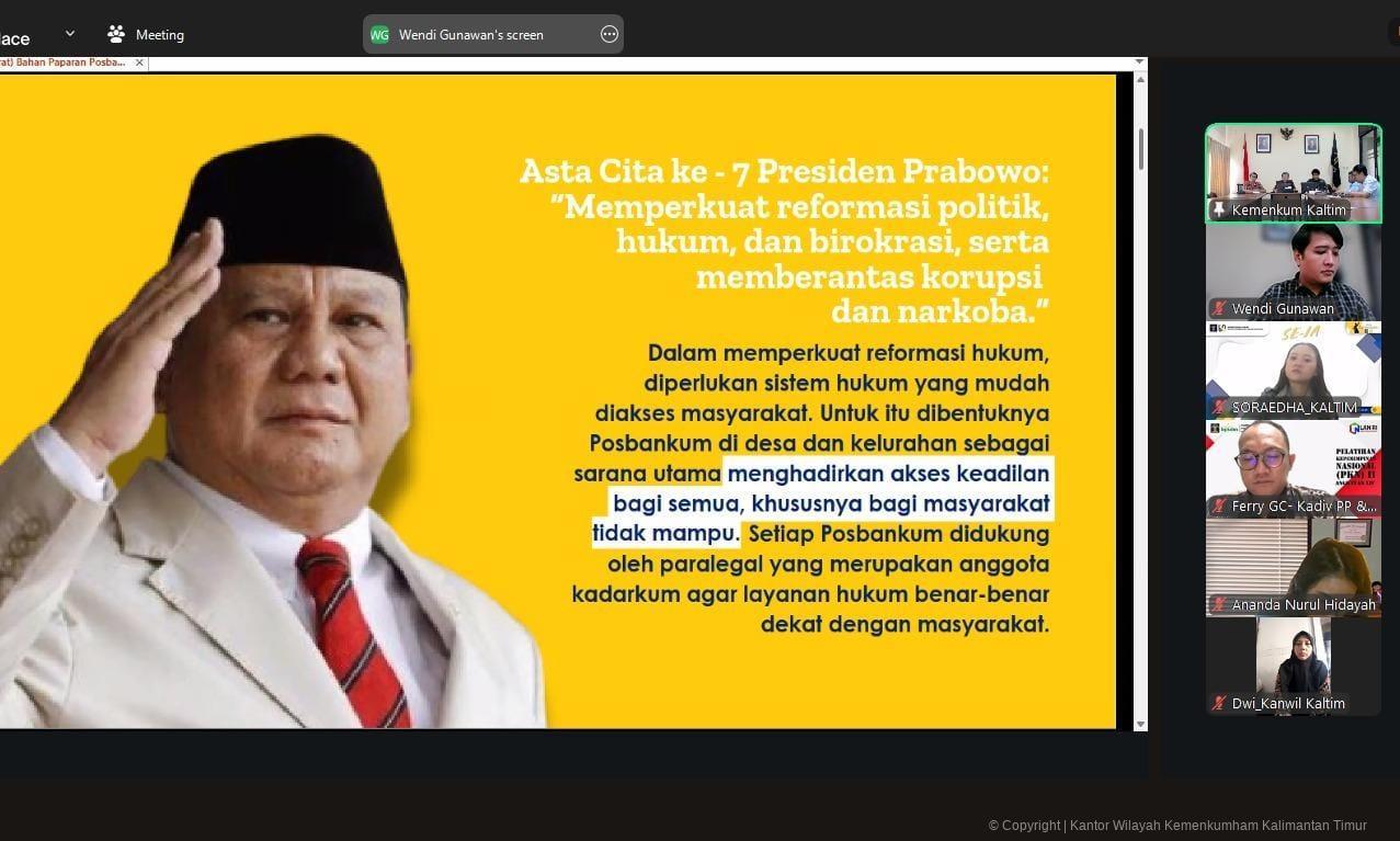 2. Pembentukan Posbankum KUBAR