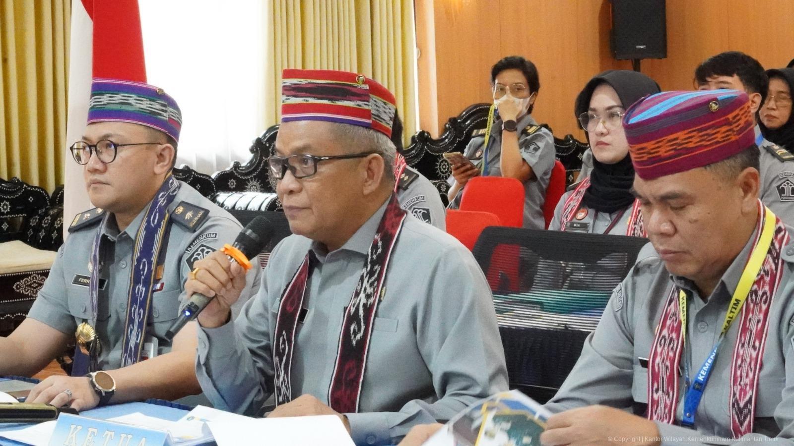 Menuju WBK, Kanwil Kemenkum Kaltim Tunjukkan Komitmen Lewat 3 Layanan Inovatif