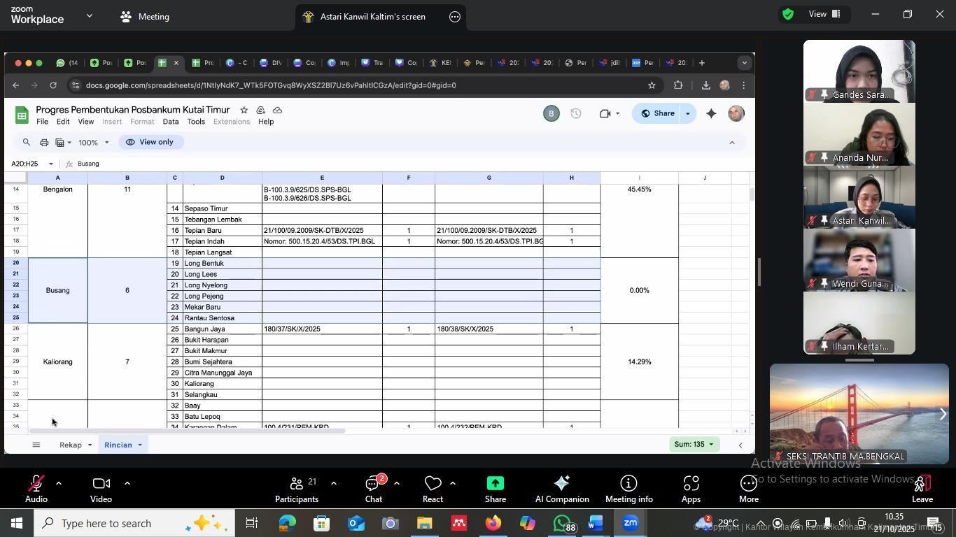 2 Rakor Posbankum Kutim