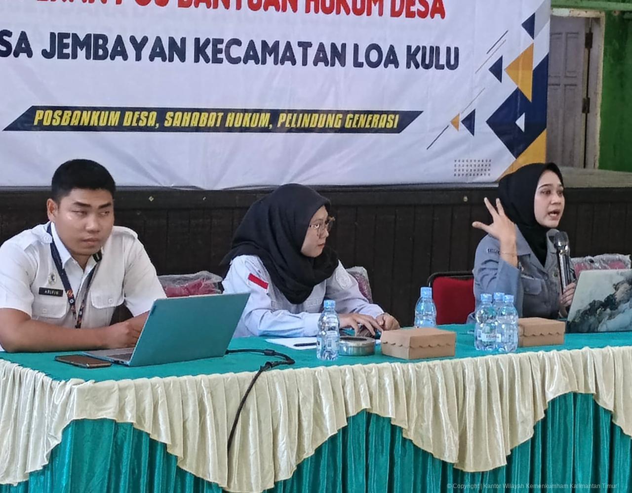 3. Pembinaan Posbankum Jembayan