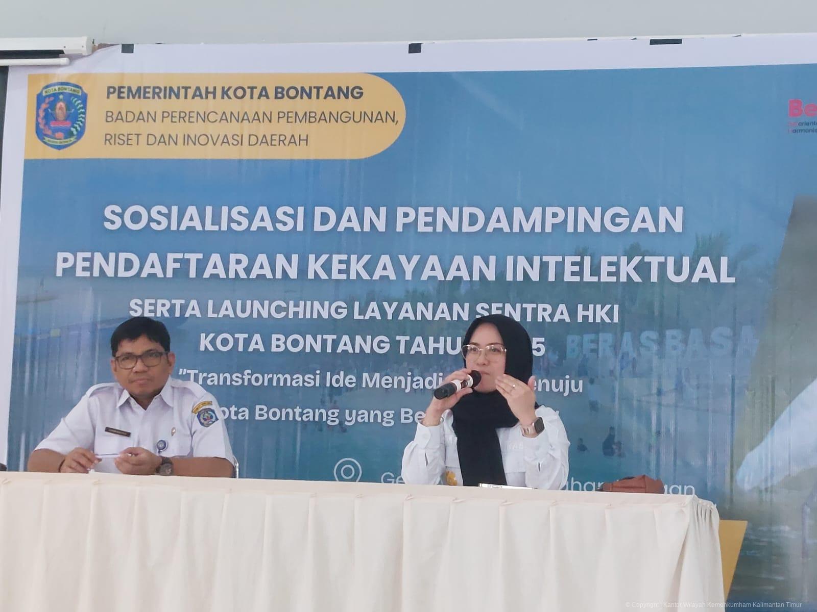 Kemenkum Kaltim Dorong Literasi dan Perlindungan Kekayaan Intelektual di Kota Bontang