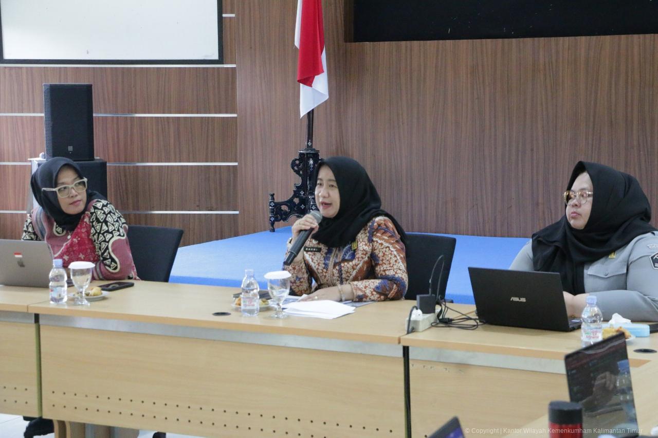 Dorong Efektivitas Pengunaan Anggaran, Kemenkum Kaltim Ikuti Supervisi Perencanaan Anggaran TA 2027