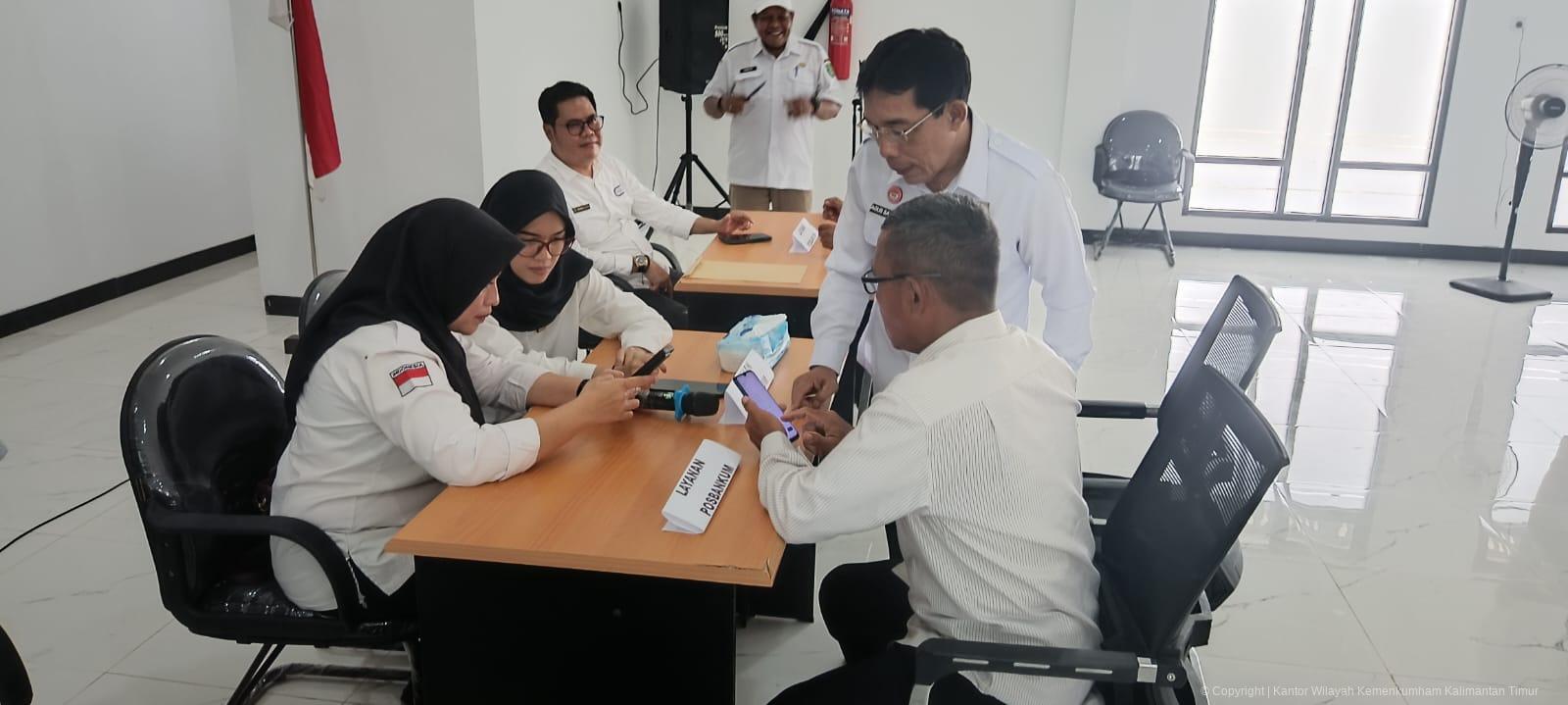 Perkuat Akses Keadilan, Kemenkum Kaltim Bina Posbankum Tenggarong Seberang