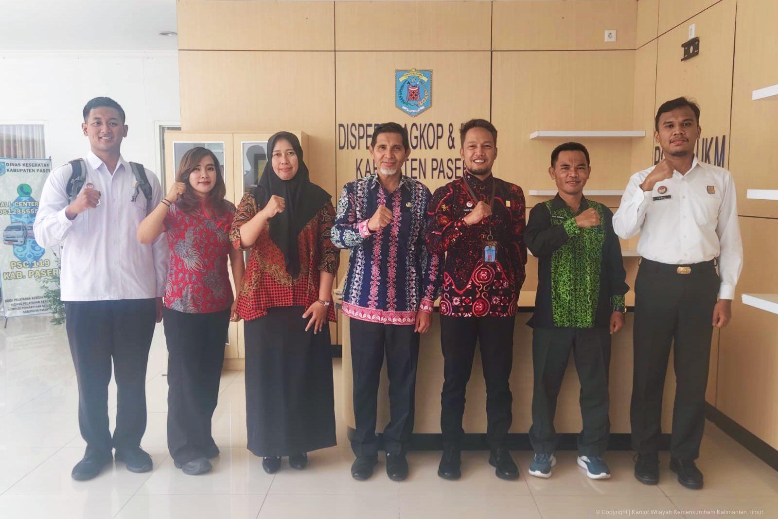 Percepat Pendaftaran KI, Kemenkum Kaltim Perkuat Sinergi Di Daerah