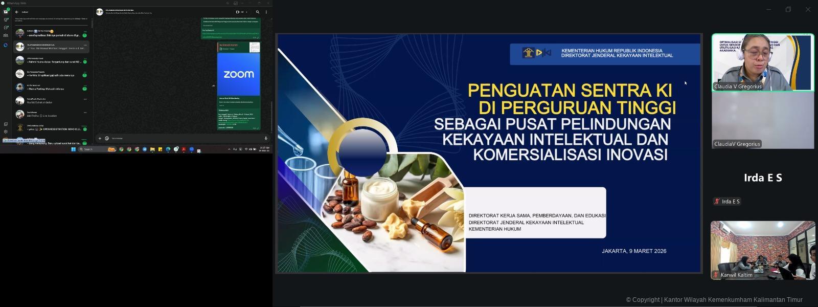 7. Penguatan Sentra KI DJKI