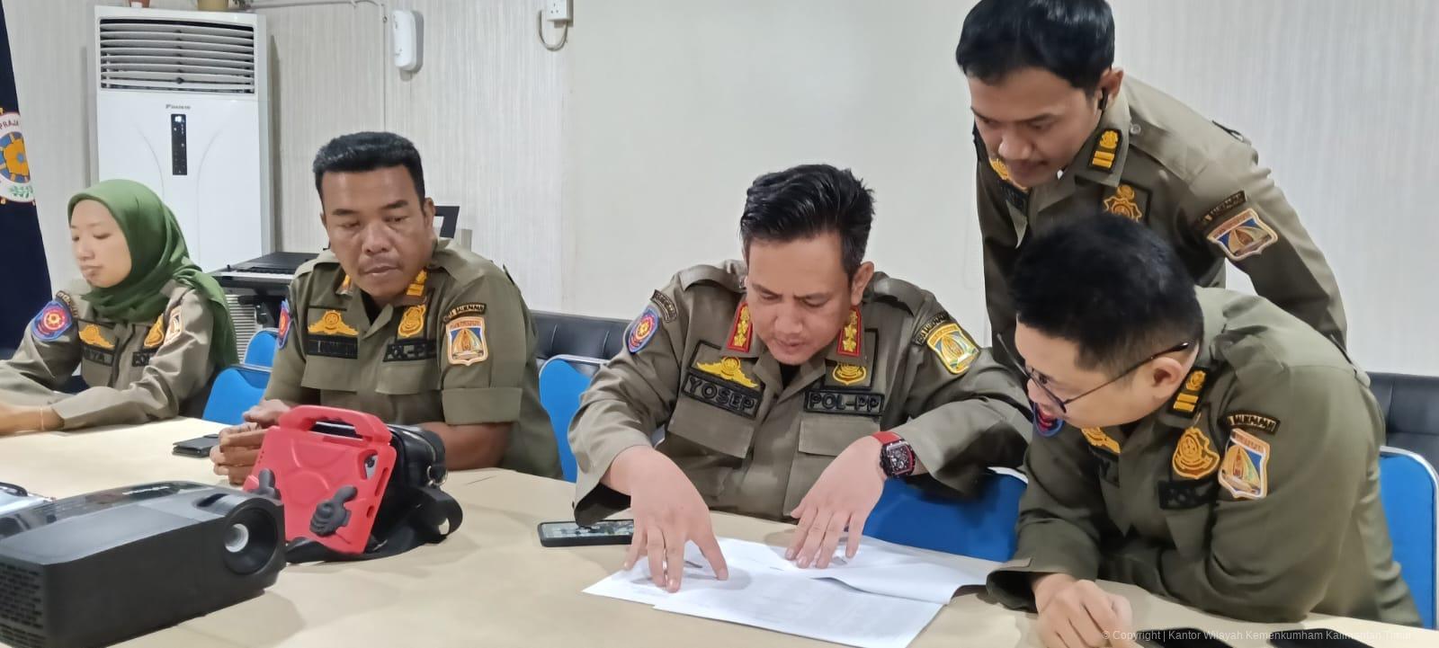 1. Pemutakhiran Data PPNS Balikpapan