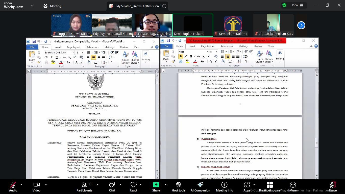 2. Harmon Raperwali Samarinda
