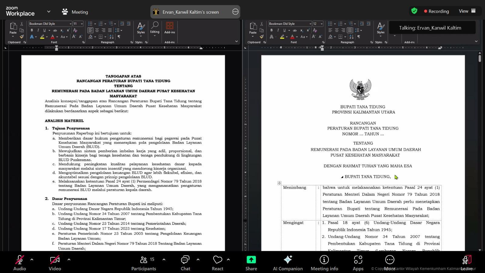2. Harmon Raperbup Tana Tidung