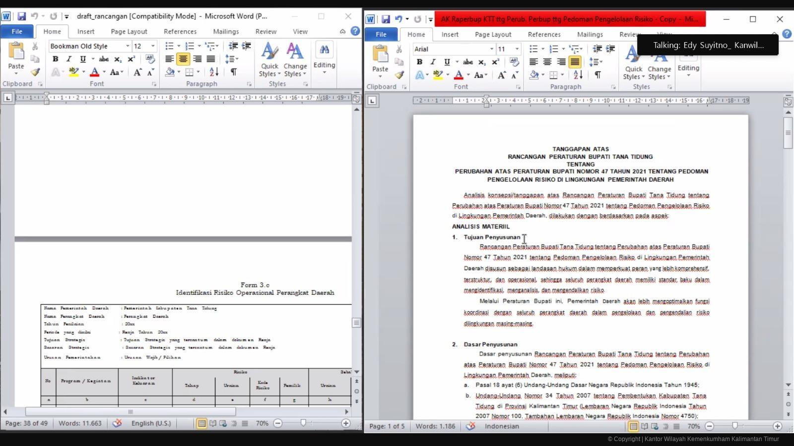 3. Harmon Raperbup Tana Tidung