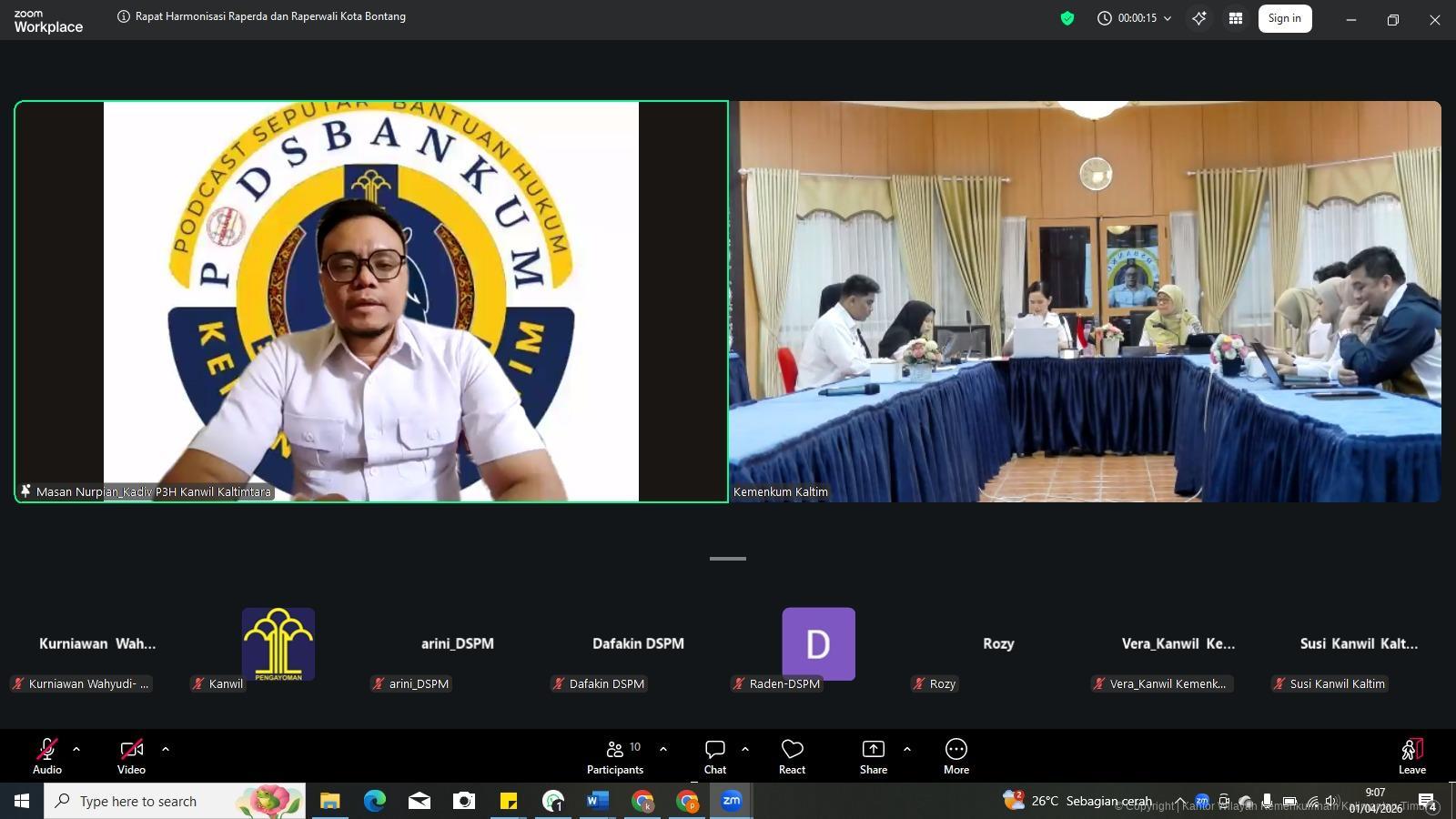 2. Harmon Raperwali Bontang