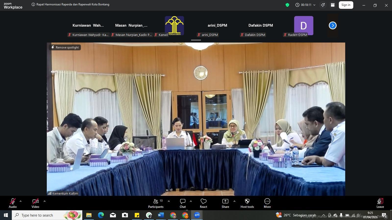 6. Harmon Raperwali Bontang