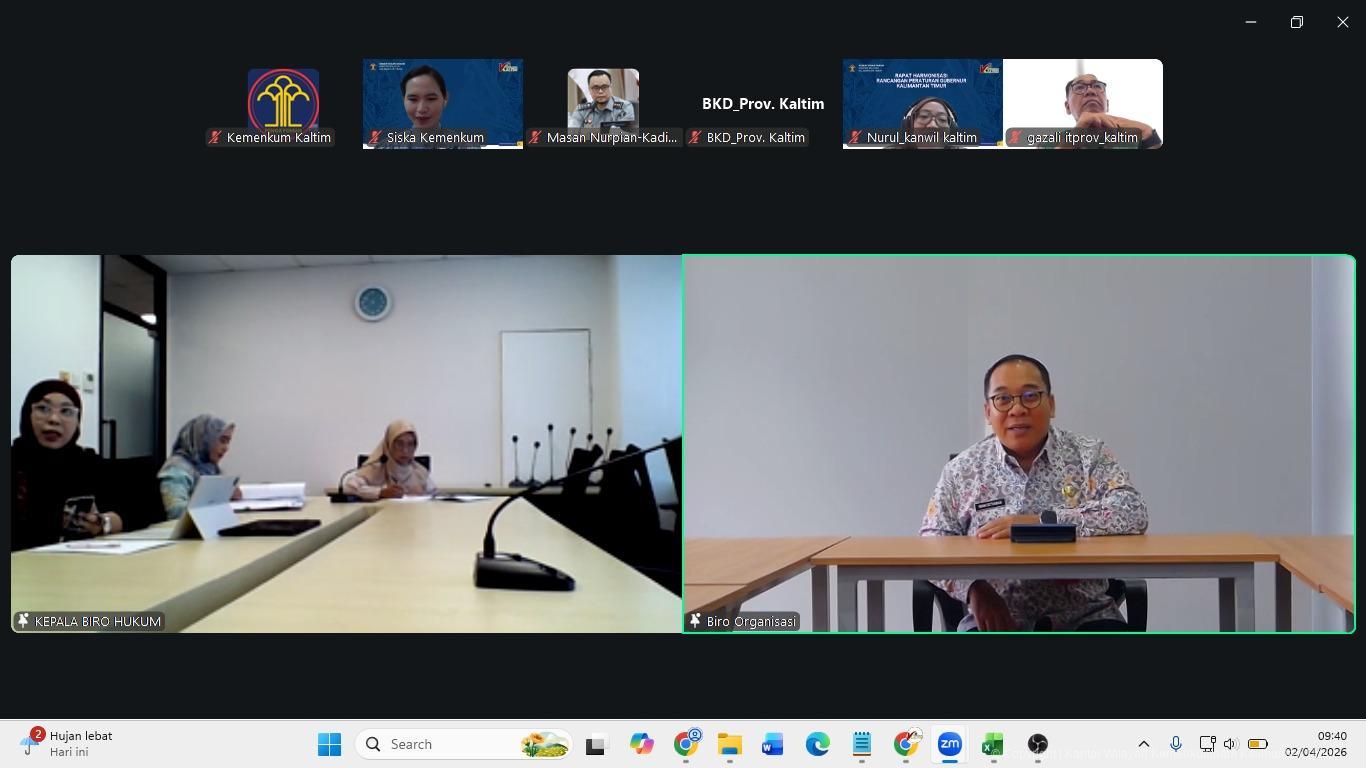 3. Harmon Rapergub Kaltim