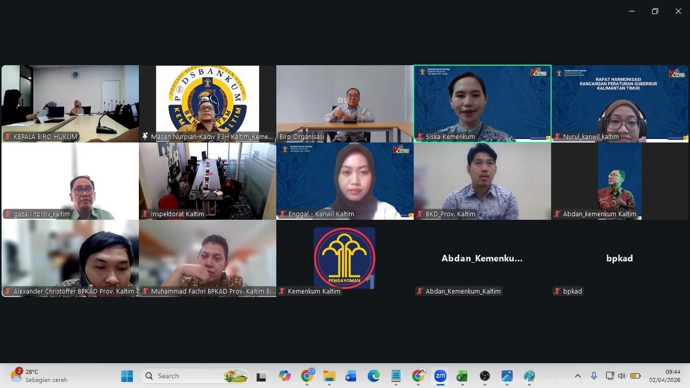 5. Harmon Rapergub Kaltim