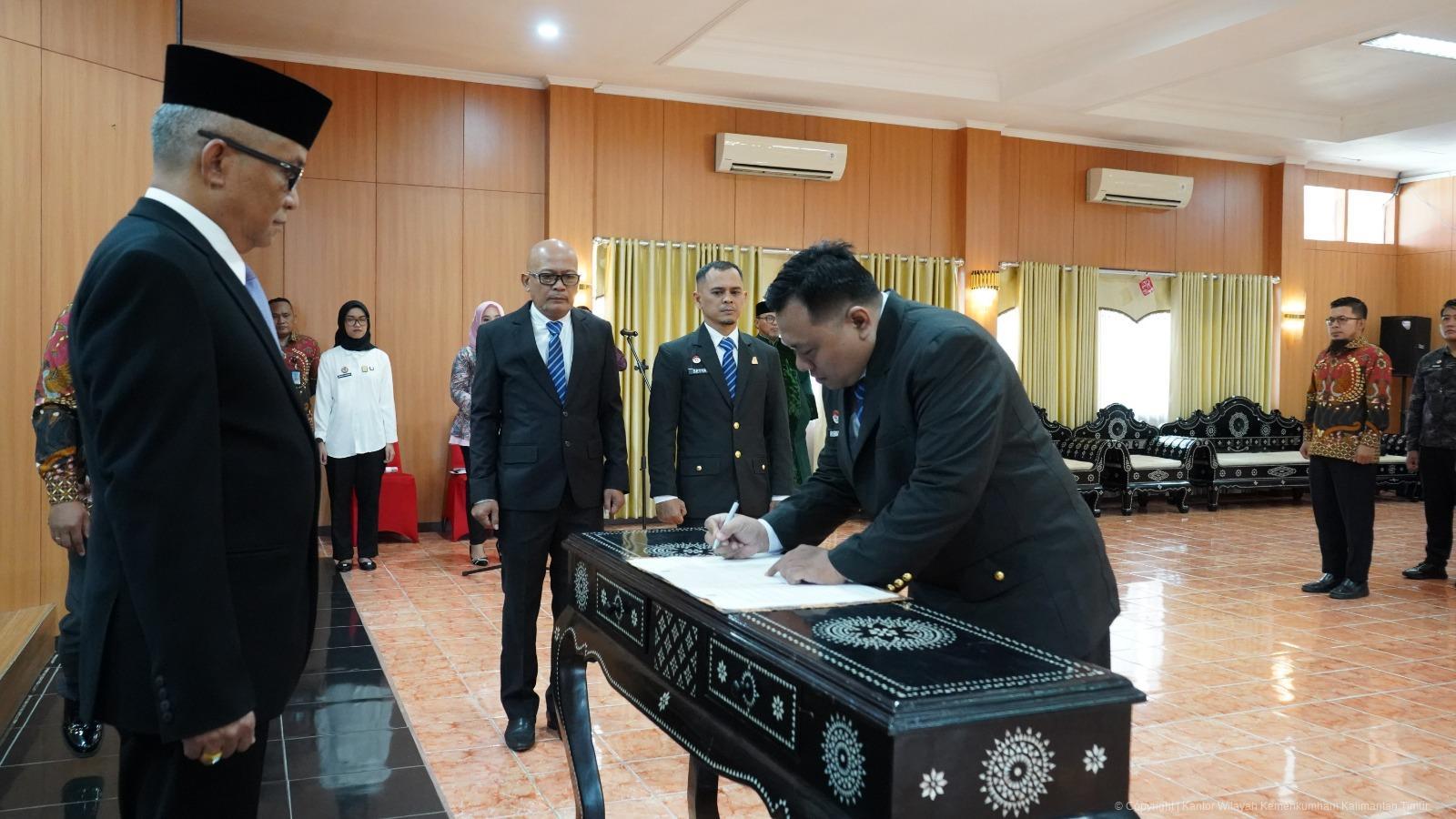 1. Pelantikan Pejabat Non Manajerial