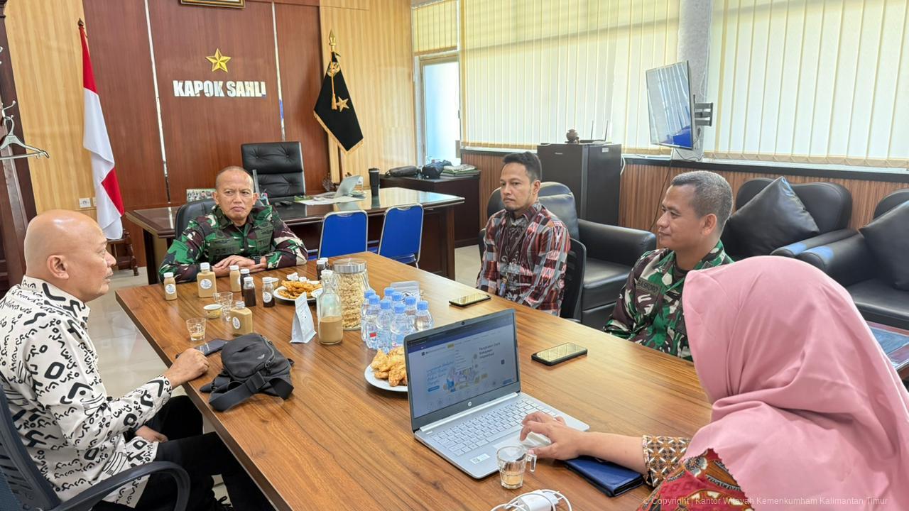 Sinergi Lintas Sektor, Kemenkum-Kodam Perkuat Koperasi Merah Putih di Kaltim