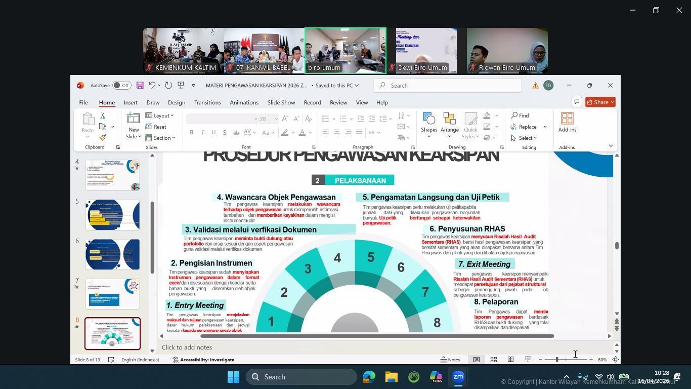 5. Sosialisasi Tata Kearsipan
