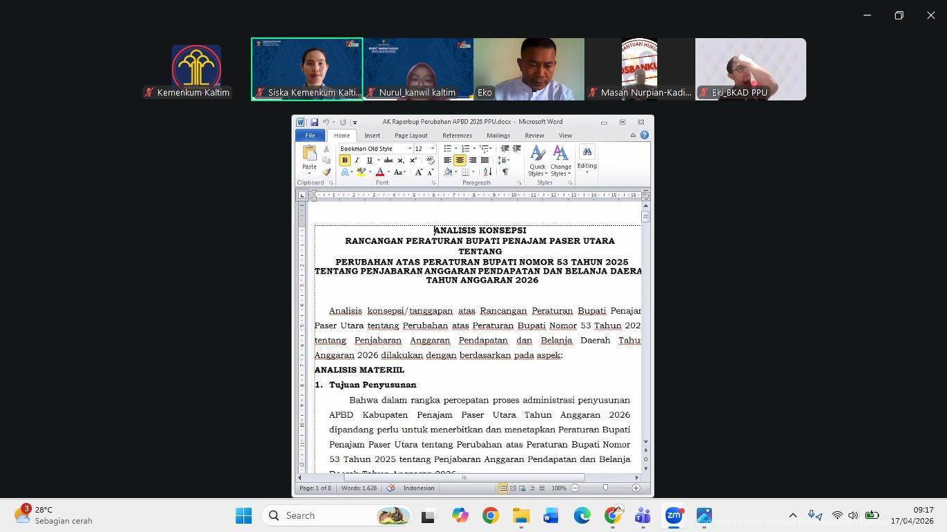 4. Harmon ODS Raperbup PPU