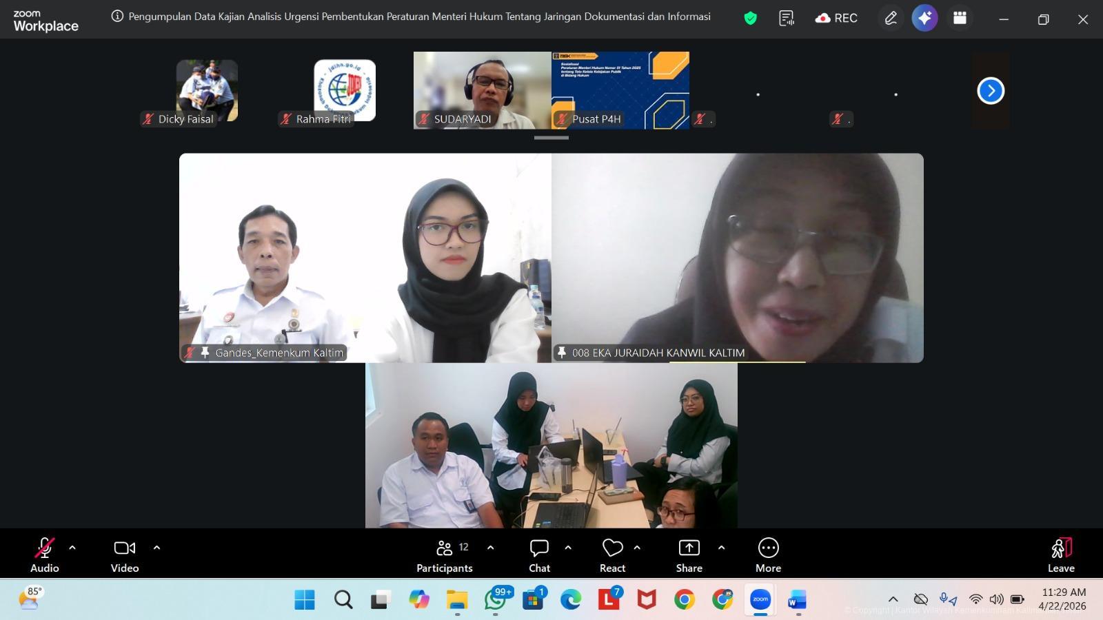 2. FGD Regulasi JDIH